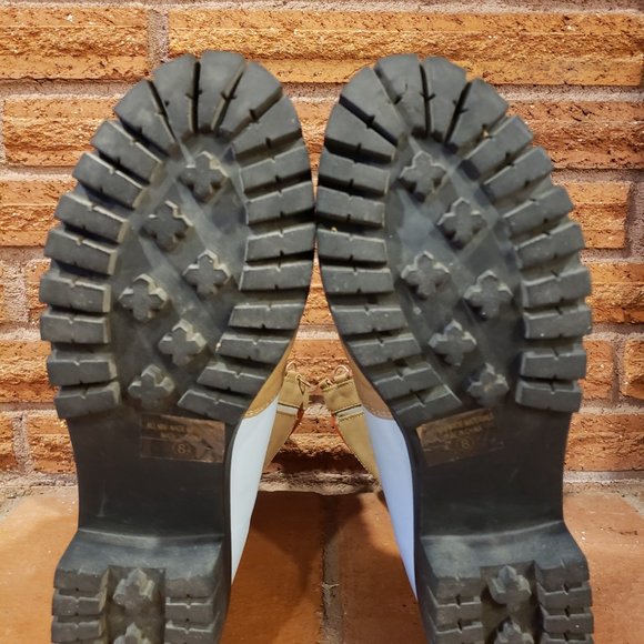 Chase and Chloe Women's Multicolored Synthetic Upper Combat Boot Size 8 - Picture 9 of 10